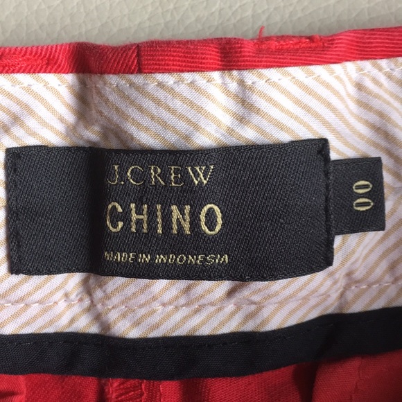 ❤️ J. Crew Red Chino Shorts ❤️ - Picture 3 of 3